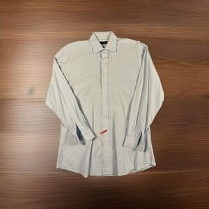 J Lucas Shirt Mens XL Blue Long Sleeve Button Down